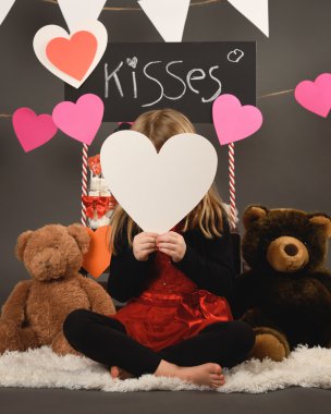 Sevgililer Kiss Booth kalp