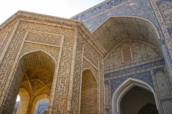 Bukhara Uzbekistan Novembre 2019 Poi Kalan Kalyan Complesso Religioso Islamico — Foto Stock