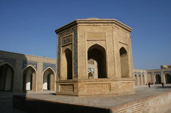 Bukhara Uzbekistán Listopadu 2019 Poi Kalan Nebo Kalyan Islámský Náboženský — Stock fotografie