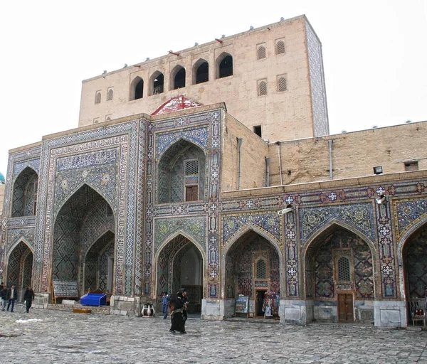 Samarcanda Uzbequistão Novembro 2019 Mesquita Bibi Khanym — Fotografia de Stock