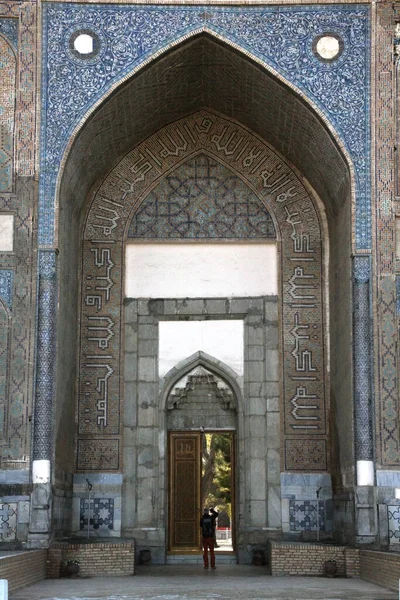 사마르칸트 우즈베키스탄 2019 Bibi Khanym Mosque — 스톡 사진