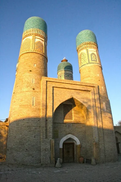 Bukhara Uzbekistan November 2019 Chor Minor Atau Madrasah Dari Khalif — Stok Foto