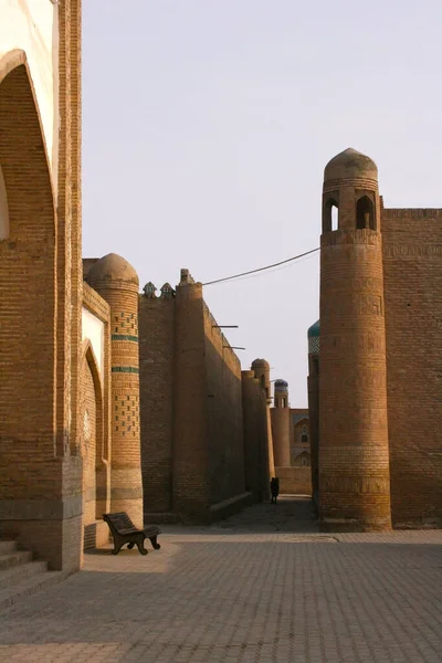 Khiva Ouzbékistan Décembre 2019 Vieille Ville Ouzbèke Avec Des Maisons — Photo