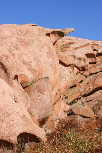 Bektau Ata Tract Bektau Mountains Rock Formations Bektau Ata Kazakhstan — Stock Photo, Image