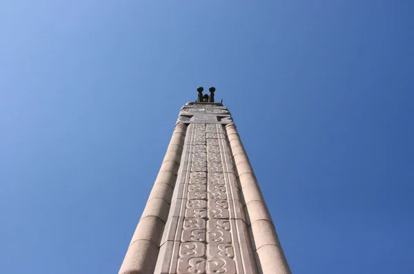 Almaty Kasachstan August 2019 Stella Und Unabhängigkeitsdenkmal Auf Dem Platz — Stockfoto