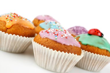 buzlanma ile cupcakes