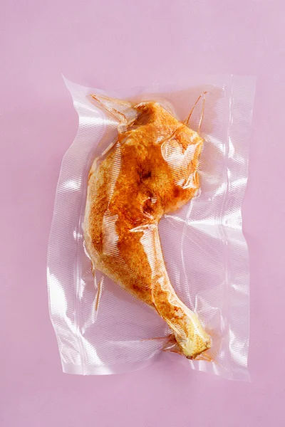 Vacuum sealed chicken thigh