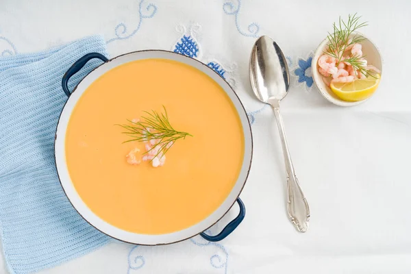 Shrimp soup — Stock Image Shrimp soup Stock Image