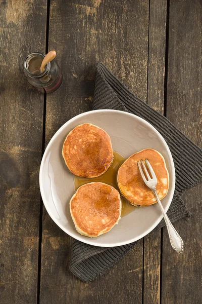 Pancakes with blueberries — Stock Photo, Image