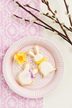 Paskalya tavşanı şekerli kurabiye