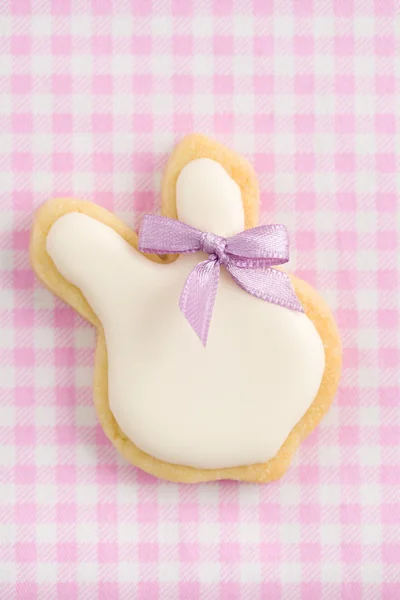 Easter bunny sugar cookie — Stock Photo, Image