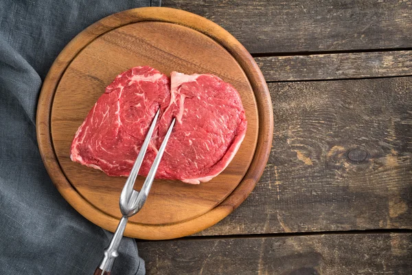 Rib Eye Steak — Stock Fotó