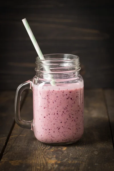 Smoothie em um copo — Fotografia de Stock