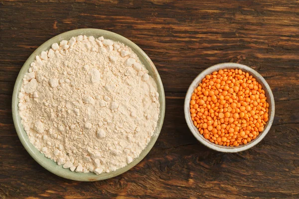 Kırmızı mercimek ve mercimek unu