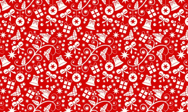 Seamless pattern Christmas — Stock Vector