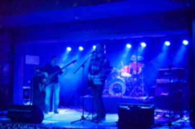 Arka plan görüntüsü ile bulanıklaştırma ve ışıklar