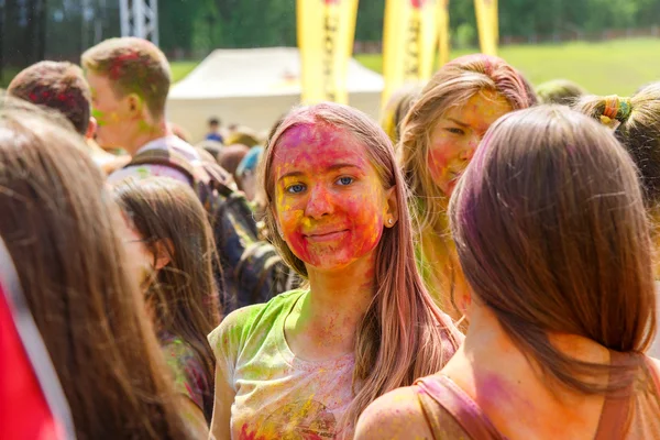 Coroczny festiwal kolorów Colorfest — Zdjęcie stockowe