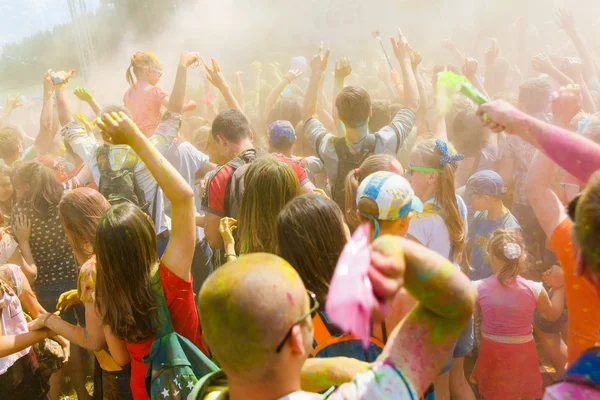 Das jährliche Fest der Farben colorfest — Stockfoto