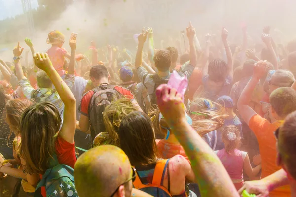 Coroczny festiwal kolorów Colorfest — Zdjęcie stockowe