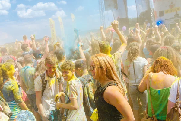 Každoroční festival barev Colorfest — Stock fotografie