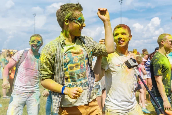 Coroczny festiwal kolorów Colorfest — Zdjęcie stockowe