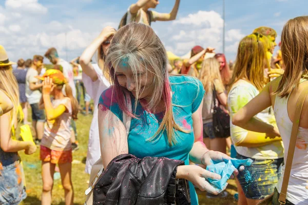 The annual festival of colors ColorFest — Stock Photo, Image