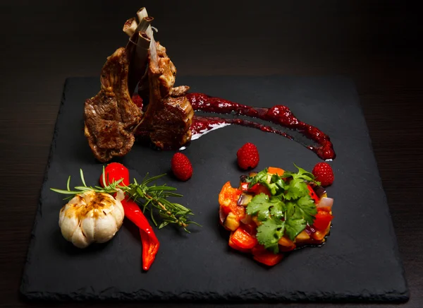 Rack di agnello — Foto Stock