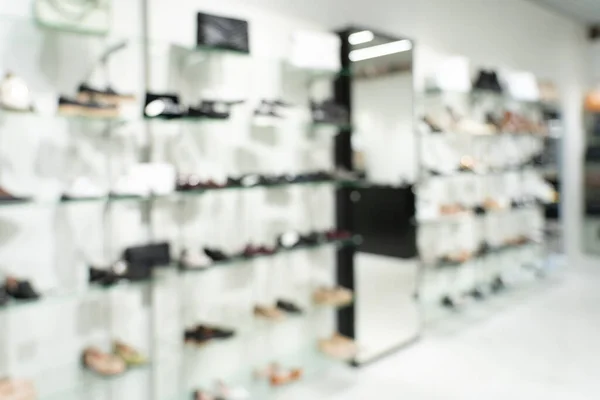 Abstract blurred high-heel shoes women fashion shop — Fotografia de Stock
