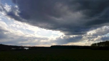 Zaman kaybı, bulutlu güzel gökyüzü bulutlu gökyüzü, hava bulutlu doğa mavi, bulutlu mavi gündoğumu gökyüzü.