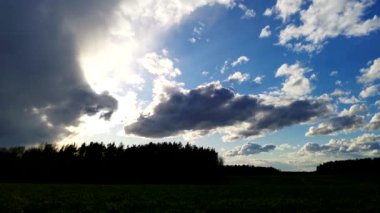 Zaman kaybı, bulutlu güzel gökyüzü bulutlu gökyüzü, hava bulutlu doğa mavi, bulutlu mavi gündoğumu gökyüzü.