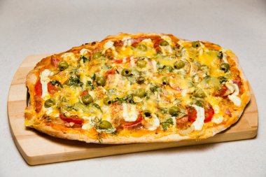 pişmiş pizza