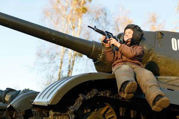 Portrait of young boy — Stock Photo, Image