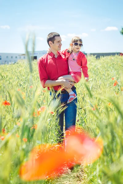 Far och dotter — Stockfoto