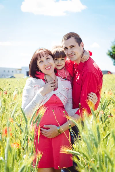 Padre e figlia piccola — Foto Stock