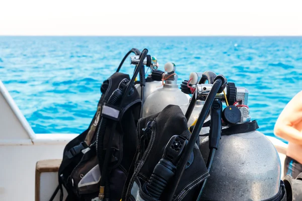 Air Tanks and Gear — Stock Photo, Image