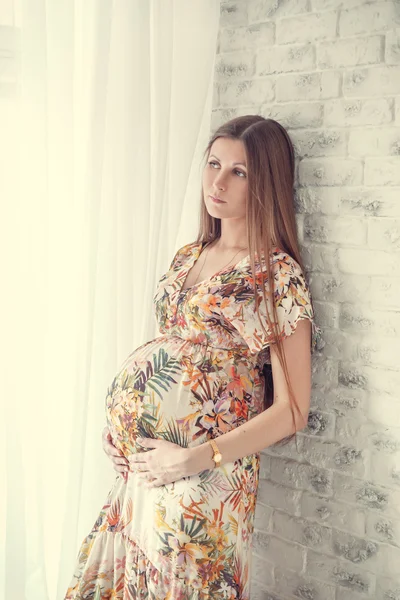 Portrait de femme enceinte — Photo