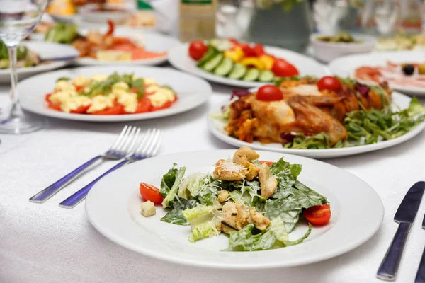 Plate with original appetizer — Stock Photo, Image