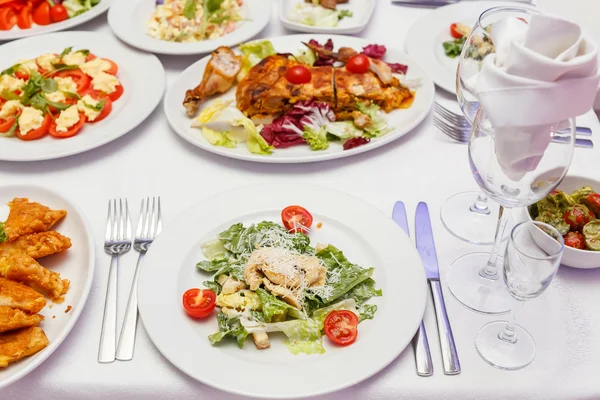 Teller mit original Vorspeise — Stockfoto