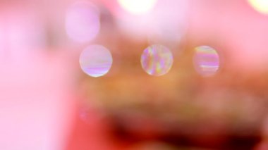 Açık büfe tablo renkli kokteyller ile kaplı