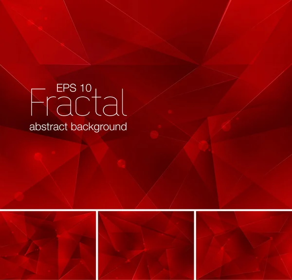 Fundo abstrato fractal — Vetor de Stock
