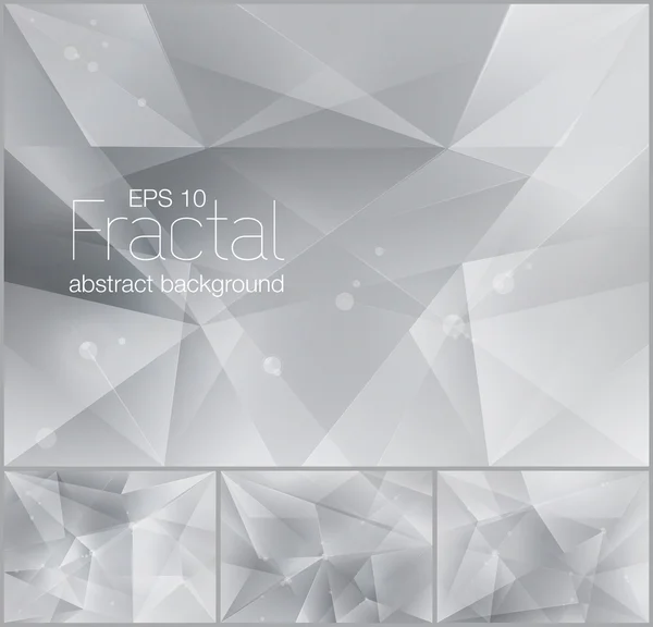 Fond abstrait fractal — Image vectorielle