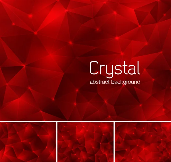 Cristal fundo abstracto —  Vetores de Stock