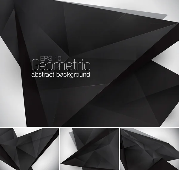 Geometrisk abstrakt bakgrund — Stock vektor