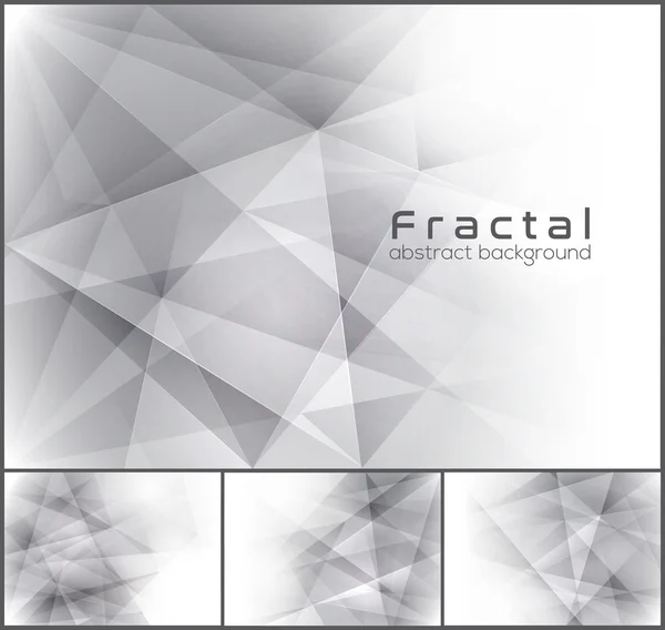 Fundo abstrato fractal — Vetor de Stock