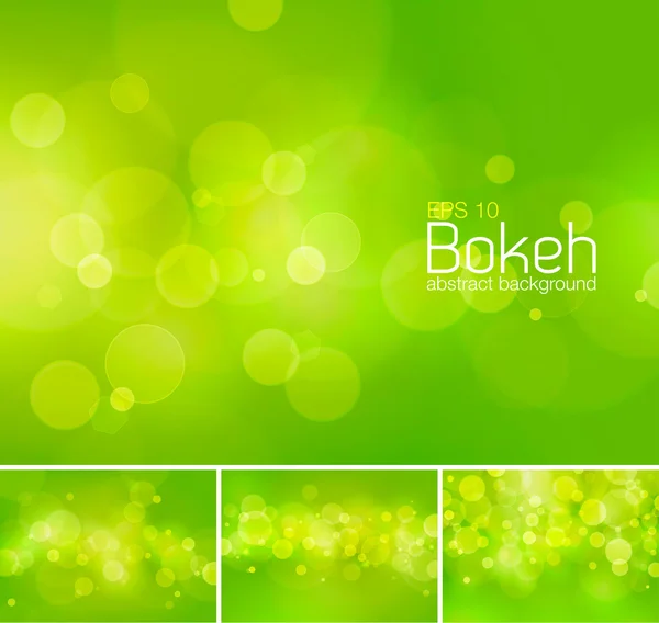 Bokeh et flou vectoriel abstrait fond — Image vectorielle