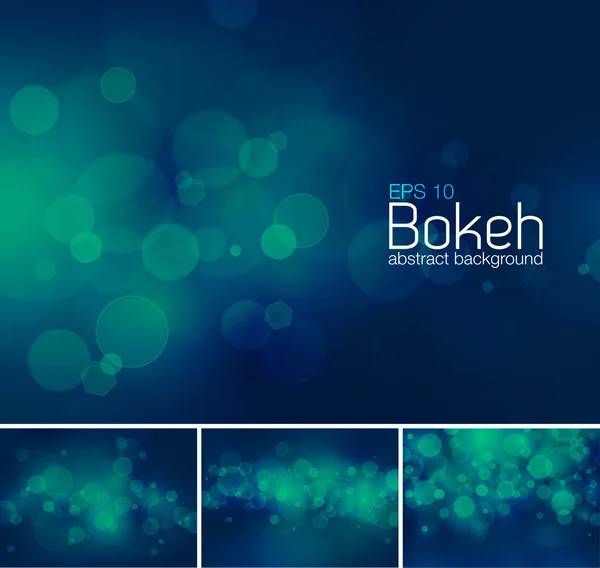 Bokeh a rozostření pozadí abstraktní vektor — Stockový vektor