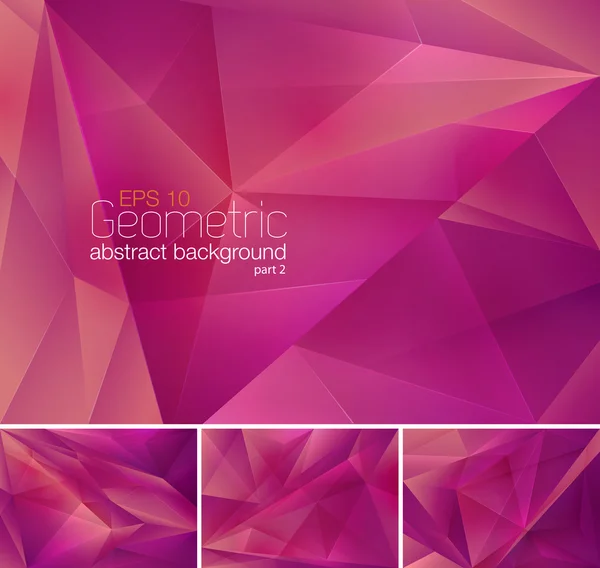 Geometric abstract background — Stock Vector