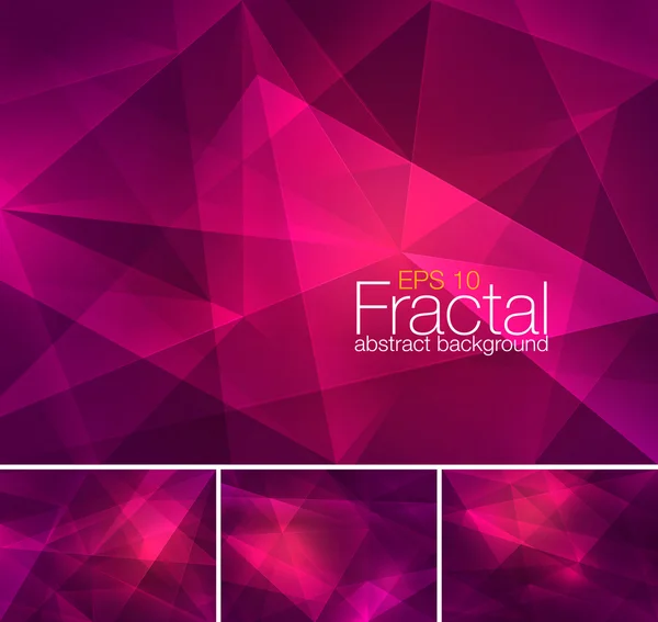 Fondo abstracto fractal — Archivo Imágenes Vectoriales