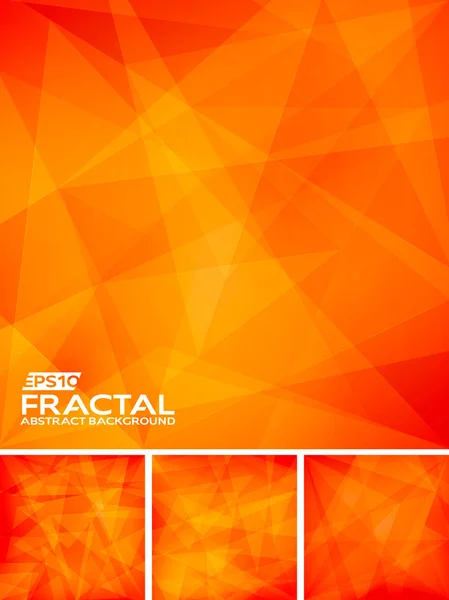 Fondo abstracto fractal — Archivo Imágenes Vectoriales