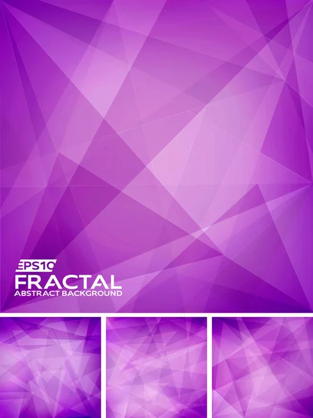 Fondo abstracto fractal — Archivo Imágenes Vectoriales